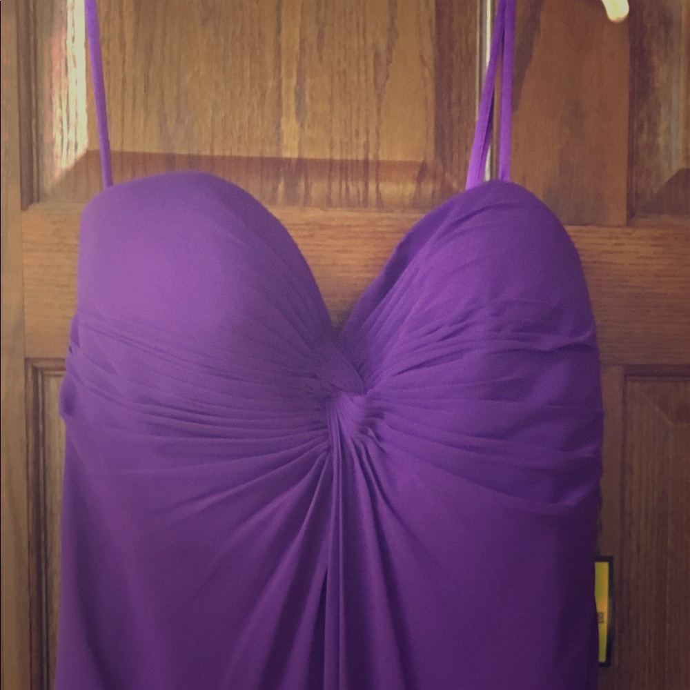 Faviana Purple Elegant Formal Gown